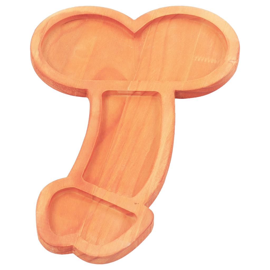 Aperitif Board 9.4in Eco Friendly Wood Nontoxic Odorless BPA Large Space Charcuterie Board for Aperitifs Cheese