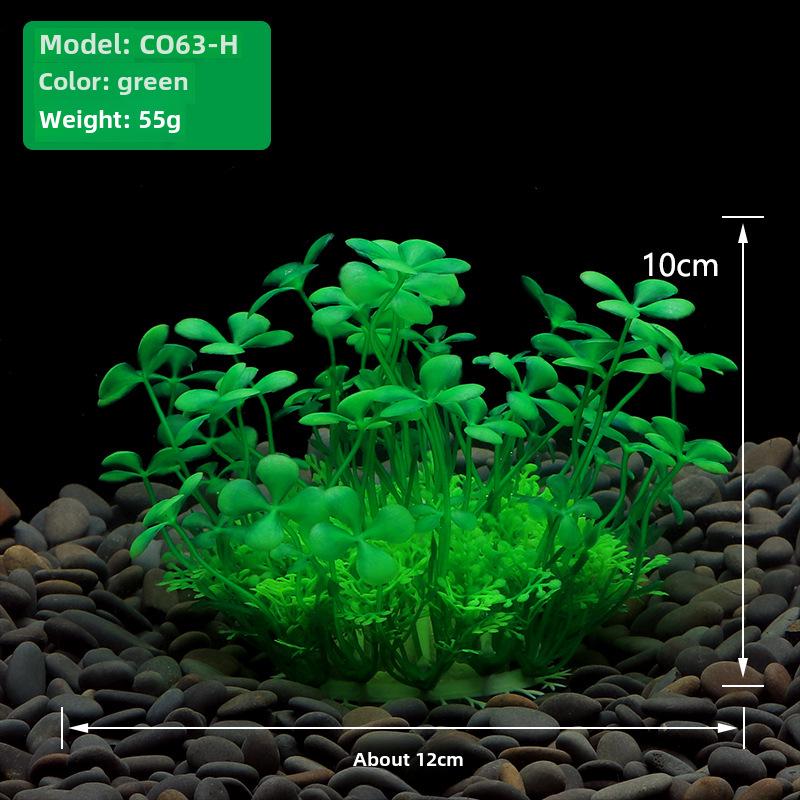 CO-H Aquarium Landscape: Artificial Water Plant for Fish Tank Decoration