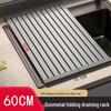 Foldable Stainless Steel Kitchen Sink Drain Board and Dish Rack