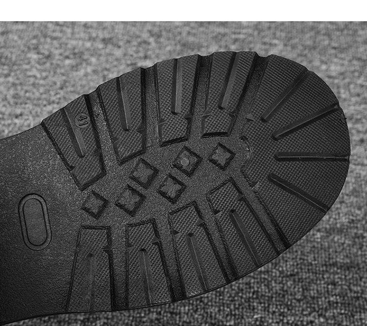 Herren 2022 Winter High-Top Martin Stiefel mit dicker Sohle und modischem Socken-Design für Arbeit und Outdoor