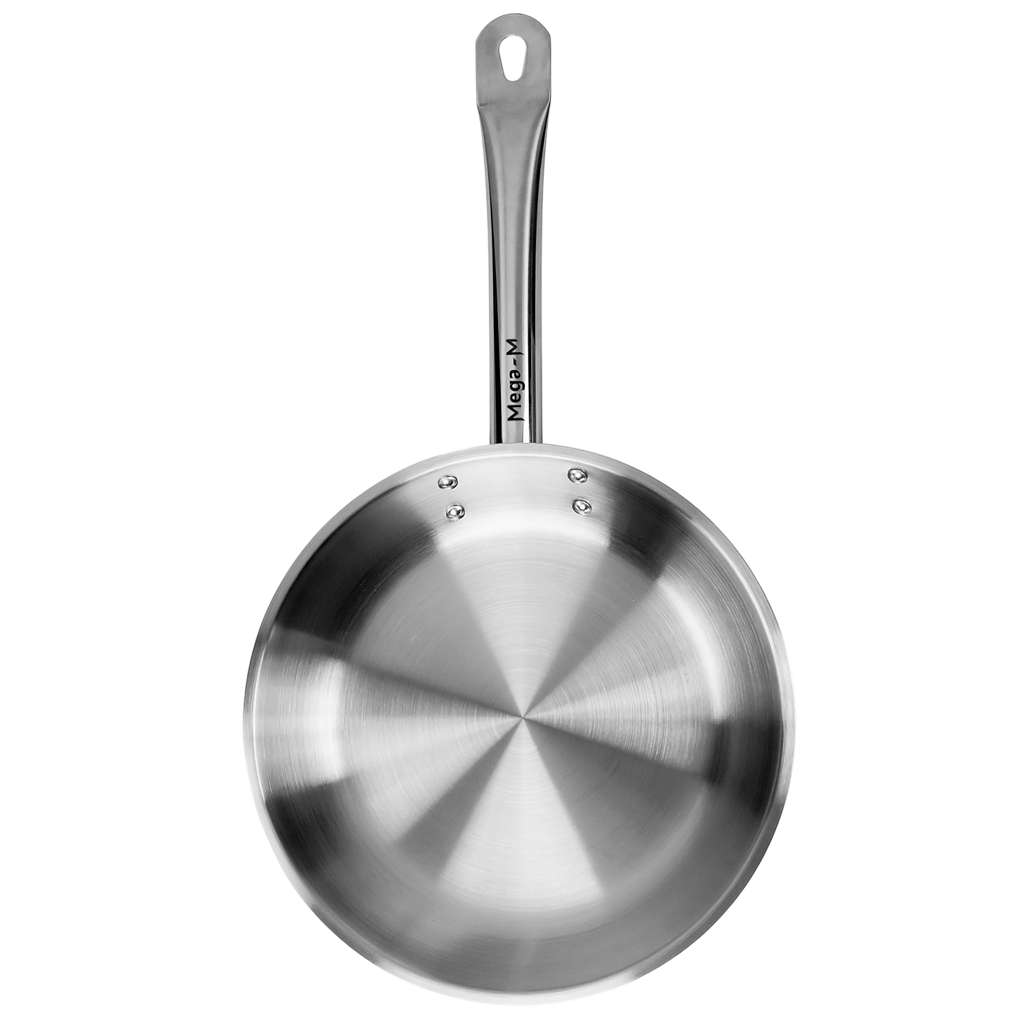 Mega-M Stainless Steel Frying Pan, Diameter 22 Cm N
