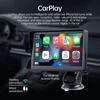 Portable Universal 7 Inch Car Radio Multimedia Video Player Wireless CarPlay Android Auto Touch Screen For BMW VW KIA