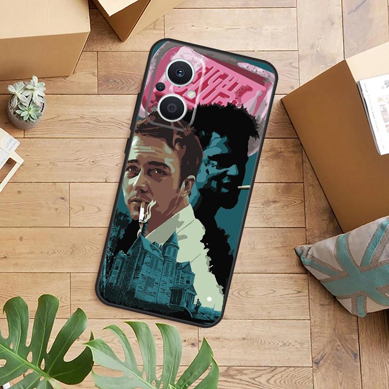 Fight Club Phone Case For OPPO Reno 14 12 11 13 F 10 Pro 8T 7 8 Lite OPPO Find X8 X6 X5 X9 Pro Cover