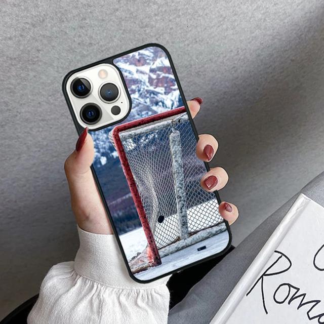 Ice Hockey Rink Phone Case Cover For iPhone 17 Air 16 15 14 plus 11 12 13 pro max coque Shell Fundas