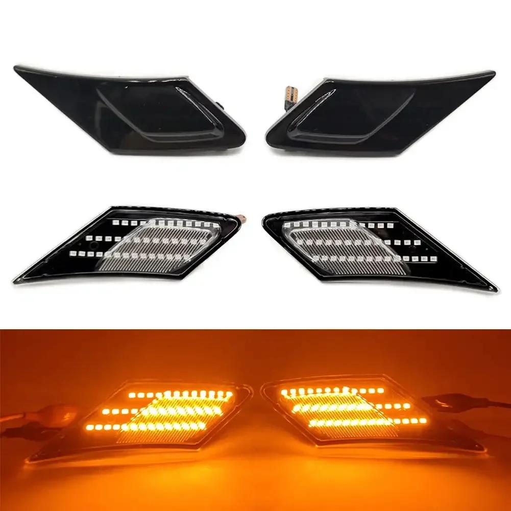 2PCS LED Dynamic Turn Signal Light For Toyota 86 FT86 GT86 Side Marker Indicator Sequential Lamp For Scion FR-S For Subaru BRZ