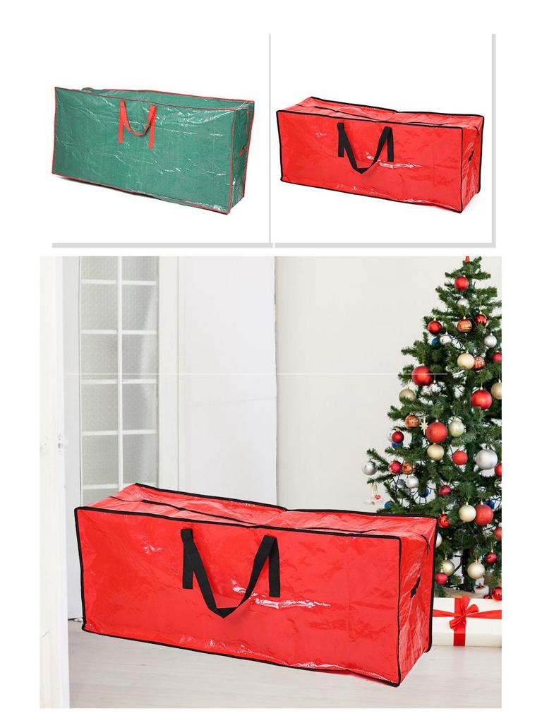 Extragroße Aufbewahrungstasche für den Weihnachtsbaum - Staub- und feuchtigkeitsbeständige Aufbewahrung für Weihnachtsdekorationen
