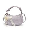 Advanced Sense of Foreign Style Small Bag Women 2025 New Fashion Versatile Messenger Bag Popular Popular Handbag Dumpling Bag