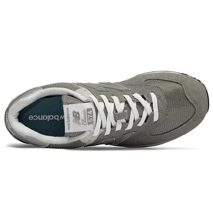 New Balance 574 Suede Abrasion Resistant Breathable Balance Low Top Casual City Commuting Running Shoes Unisex Gray (Unisex)