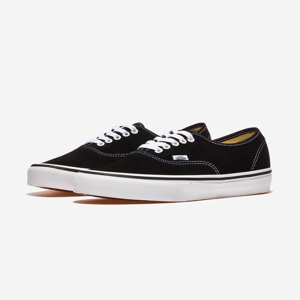 [Vans] Authentic - Suede Black/True White [VN000CRTBPB] [Shipped from Korea] 100% Authentic