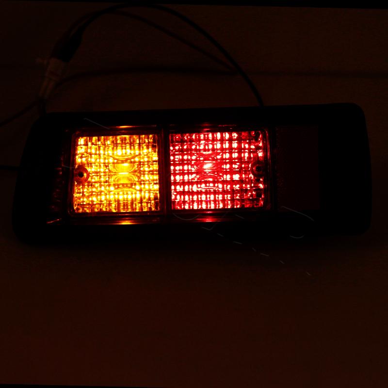 X-CAR Rear Bumper Reflector Fog Brake Light Warning Taillight Lamp For Toyota Land Cruiser FJ90 1996 1997-2002 81560-60440