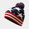 Adult Chinese Flag Winter Hat Scarf Gloves Set For Outdoor Warmth