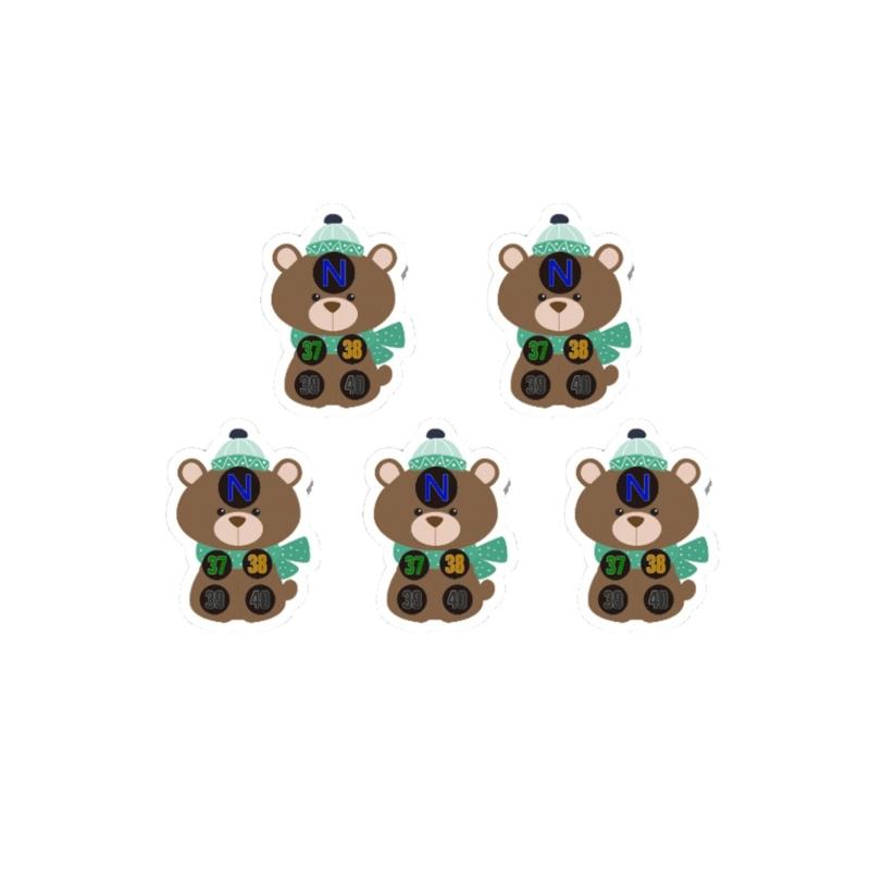 Thermometer Strips Fever Indicators Stickers Baby Forehead Temperature Monitor Strips Efficient Forehead Fever Stickers