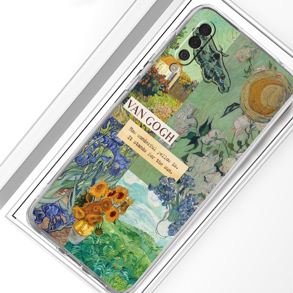 Starry sky van gogh art Phone Case For Samsung A14 5G A12 A22 A32 A34 A42 A52 A54 A50 A70 A30 A40 A20E A10S A20S A02S A04S Cover