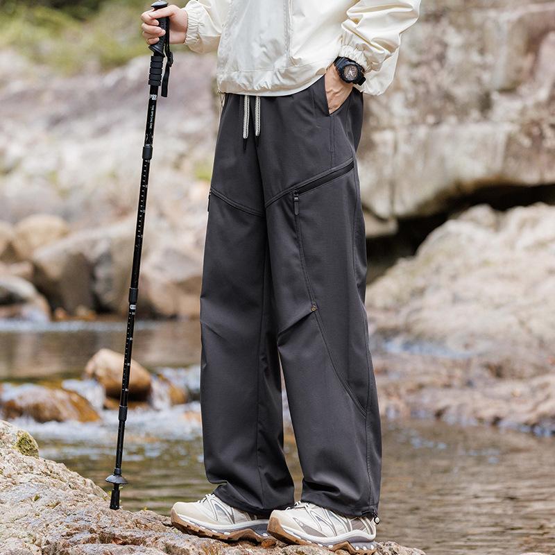 

Мужские уличные водонепроницаемые брюки с зарядкой Новые осенние прямые брюки Удобная уличная одежда для отдыха 5XL