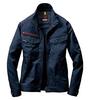 BURTLE 7051/7052 Workwear Set, Unisex, Fall/Winter Style, Navy, Size LL