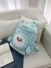 Schoolbag cute egg boy backpack female 1011 new cartoon college student schoolbag travel small backpack leisure commuter bag