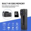 Non-Toxic K11 Pocket Clip Hd Camera Portable Recorder With Night Vision 128G Built-In For  Evidence Collection Wearable Mini Camera