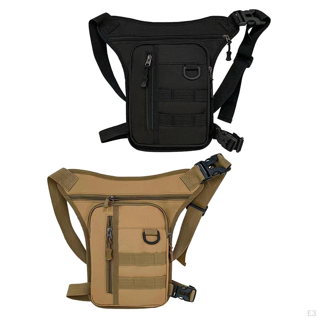 Pánská pasová taška Fanny Pack Nastavitelný popruh Dekorace Multifunkční přenosná kabelka Drop Leg for