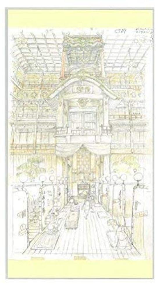 

Ghibli Layout Exhibition Postcard 2 Spirited Away