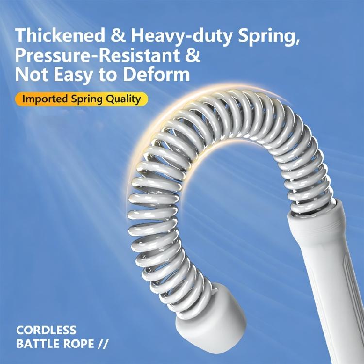 2Pcs Spring Arm Strength Expander Workout Exercise Rope Replacement Spring Rod Strength Training Tool Battle Rope