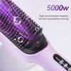Hair Straightener Negative Ion Straightening Comb - 5000W Ionic Hair Straightener Brush with Ceramic Heating for Frizz Control