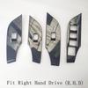 Interior Door Window Lift Regulator Cover Trim for Toyota Rav4 Rav 4 Xa50   Car Accessories Plastic Carbon Fiber