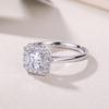 Wedding Ring VVS1 Gra Ascheer Moissanite Ring Ladies Fine Gemstone Women 925 Silver Rings