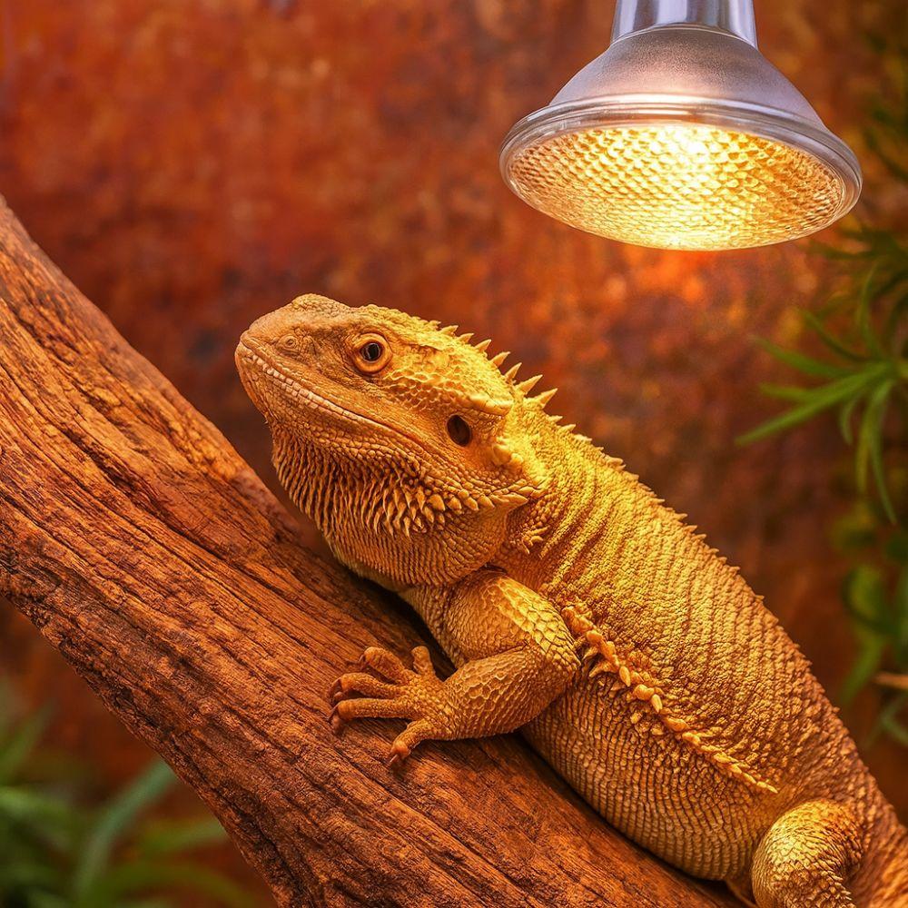 E27 Base Pet Heating Bulb Dimmable UVA Light Bulb Durable Heat Lamp  Lizards Habitat