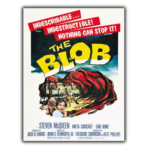 THE BLOB SIGN METAL PLAQUE Vintage Cinema Film Movie Advert poster printAluminum 20x30cm(7.8x11.8inch)