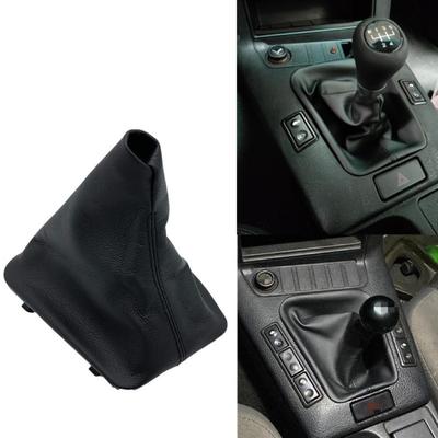 Kožená manžeta radiacej páky Rám krytu páky radiacej páky Pre BMW E36 rad 3 E30 E34 E39 E81 E82 E87 E88