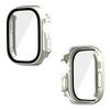 WANLONFENG For Apple Watch Ultra 2    Ultra 49mm 2-in-1 Hard PC Frame Waterproof Case with Tempered Glass Screen Protector