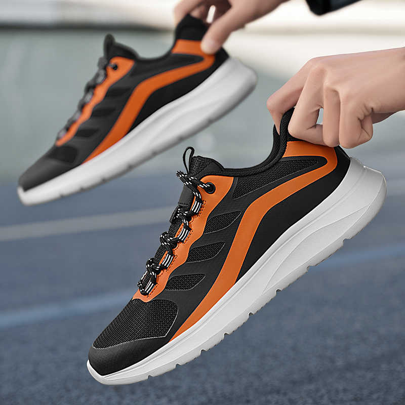 Fashion Thick Bottom With Ties High Quality Sneakers For Men Woven Outdoor Shoes For Man White Sports Shouse Special Use Tenus