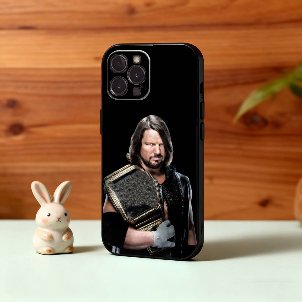 Charismatic A-AJ S-Styles Phone Case For iPhone17,16,15,14,13,12,Plus,Pro Max, 5G Others Soft Black Cover