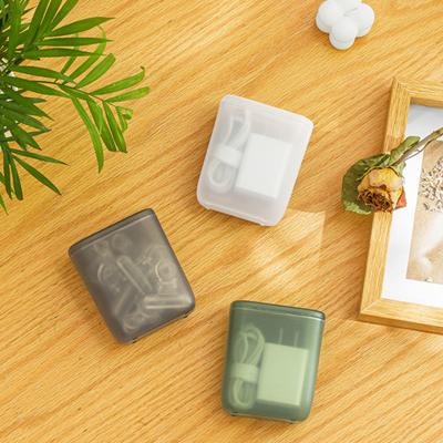 Power Strip Wire Case Prevent Tangled Keep Neat Anti-deformed Transparent with Cover for Office