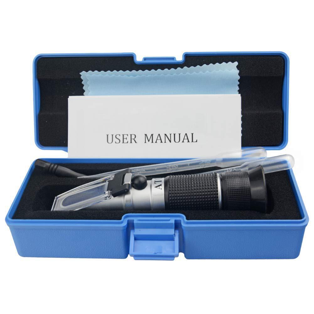 Honey Refractometer Moisture Tester 58-90% Range with ATC