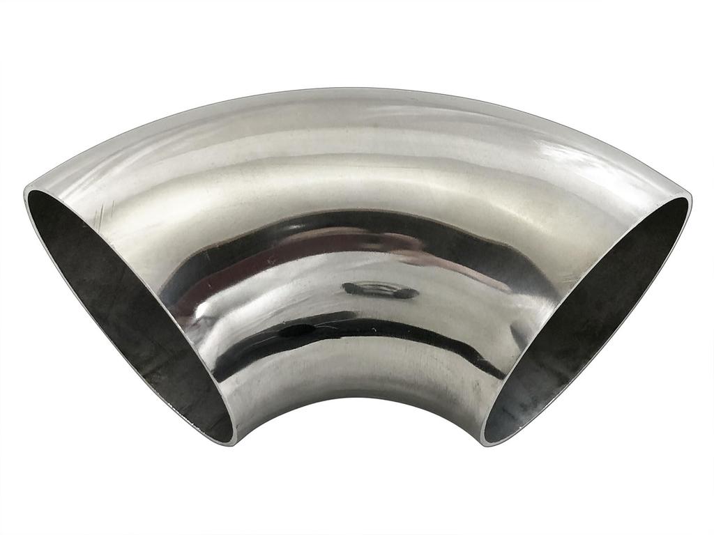 BRIGHTZ 76mm Nerezové koleno 4 kusy 76mm 76mm 90° ohyby, 1.2mm tlusté, [MUF-JOI-029-4PC] Průměr, Průměr, 90°