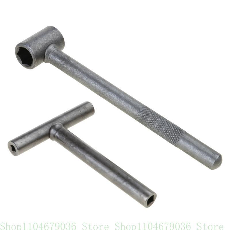 Universal Motorcycle Engine for Valve Adjustment Tool Square Hexagon Socket for T Spanner for Valve Screw Wrench