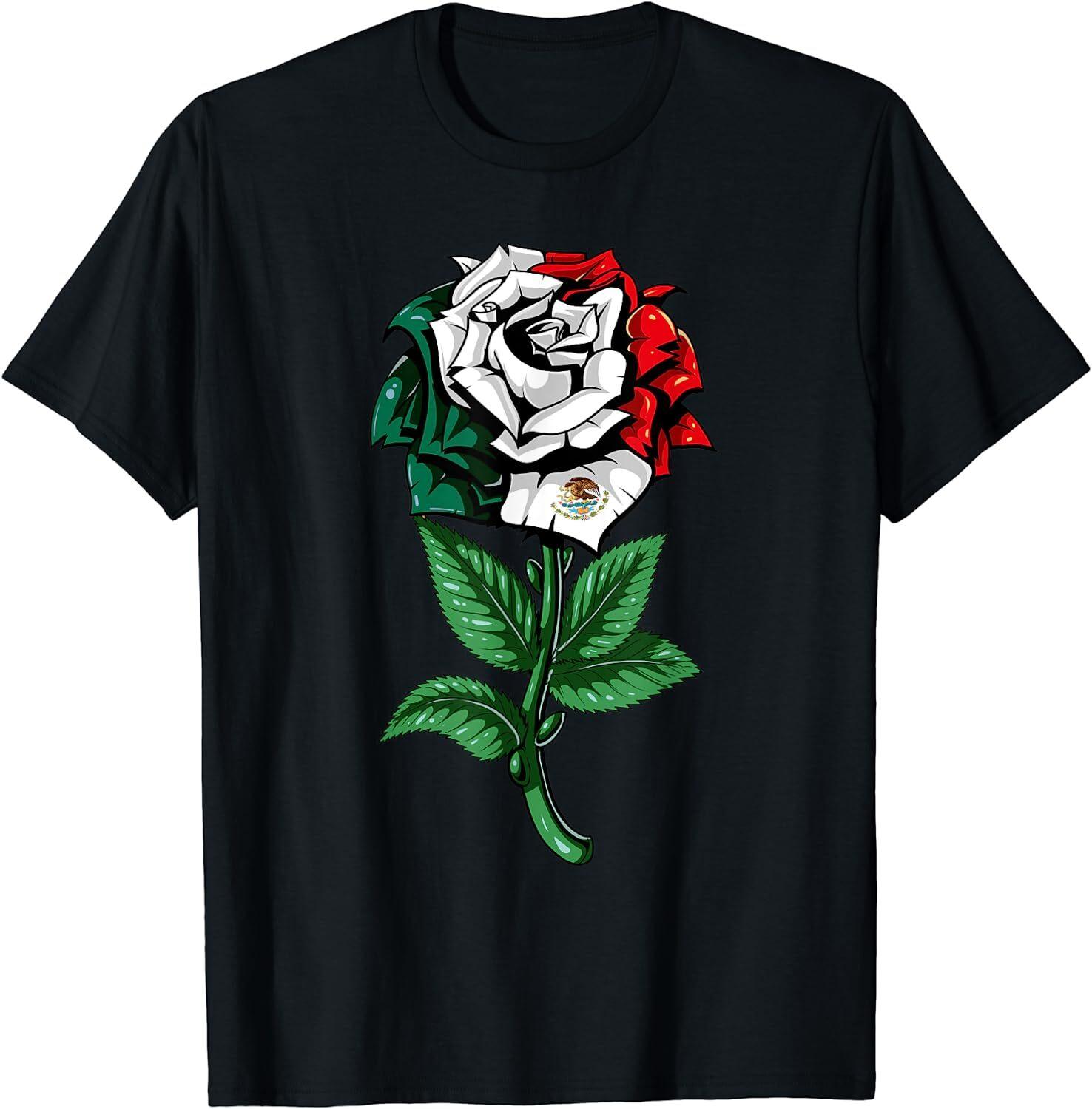 Mexico Flag Mexican Country Proud Patriotism Unisex T-Shirt S