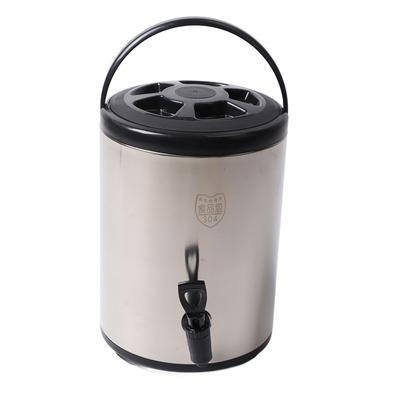 304 Stainless Steel Insulated Beverage Dispenser 8 Liter Hot Cold Beverage Dispenser Commercial