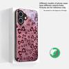 Abstract Leopard Print Suitable For iPhone 16E 17 Pro Max 15 Pro 14 13 Plus 12 Mini 11 16 Air 17Pro Magnetism Glass Phone Case