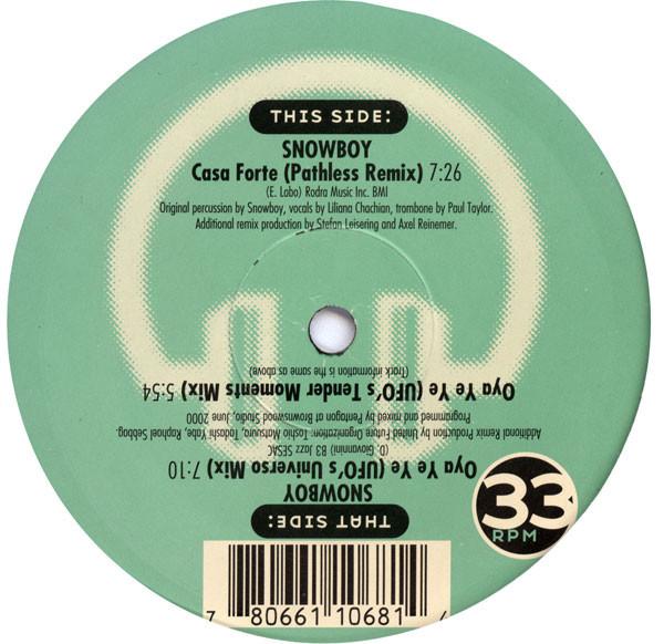 

12inch Record SNOWBOY - The New Latinaires #11 UR12068 Ubiquity 2000 Denmark Dance & Electronica Used