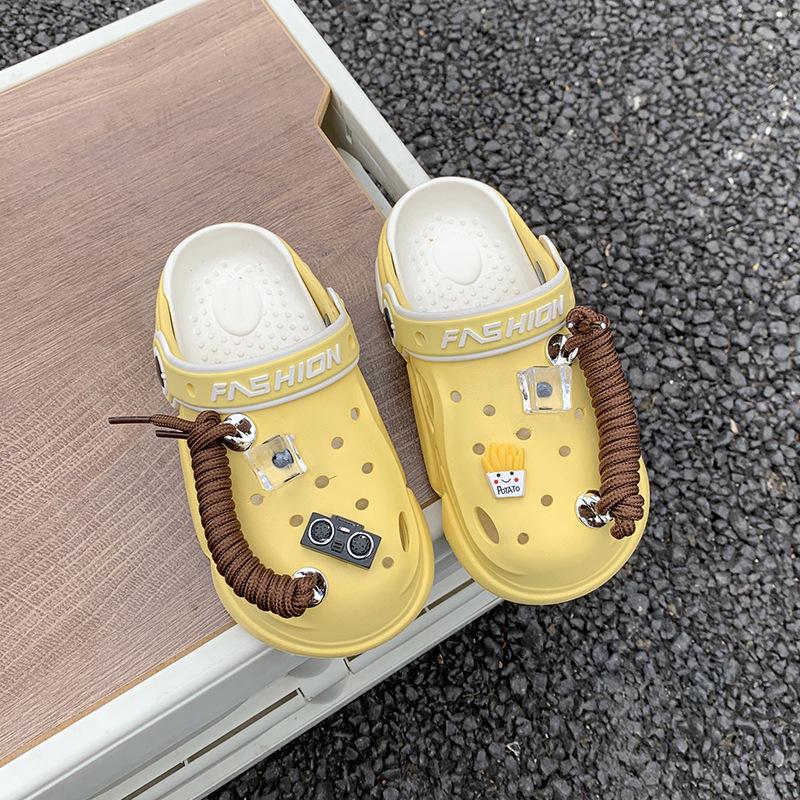 Children's Lightweight EVA Closed-Toe Breathable Sandals for Boys and Girls