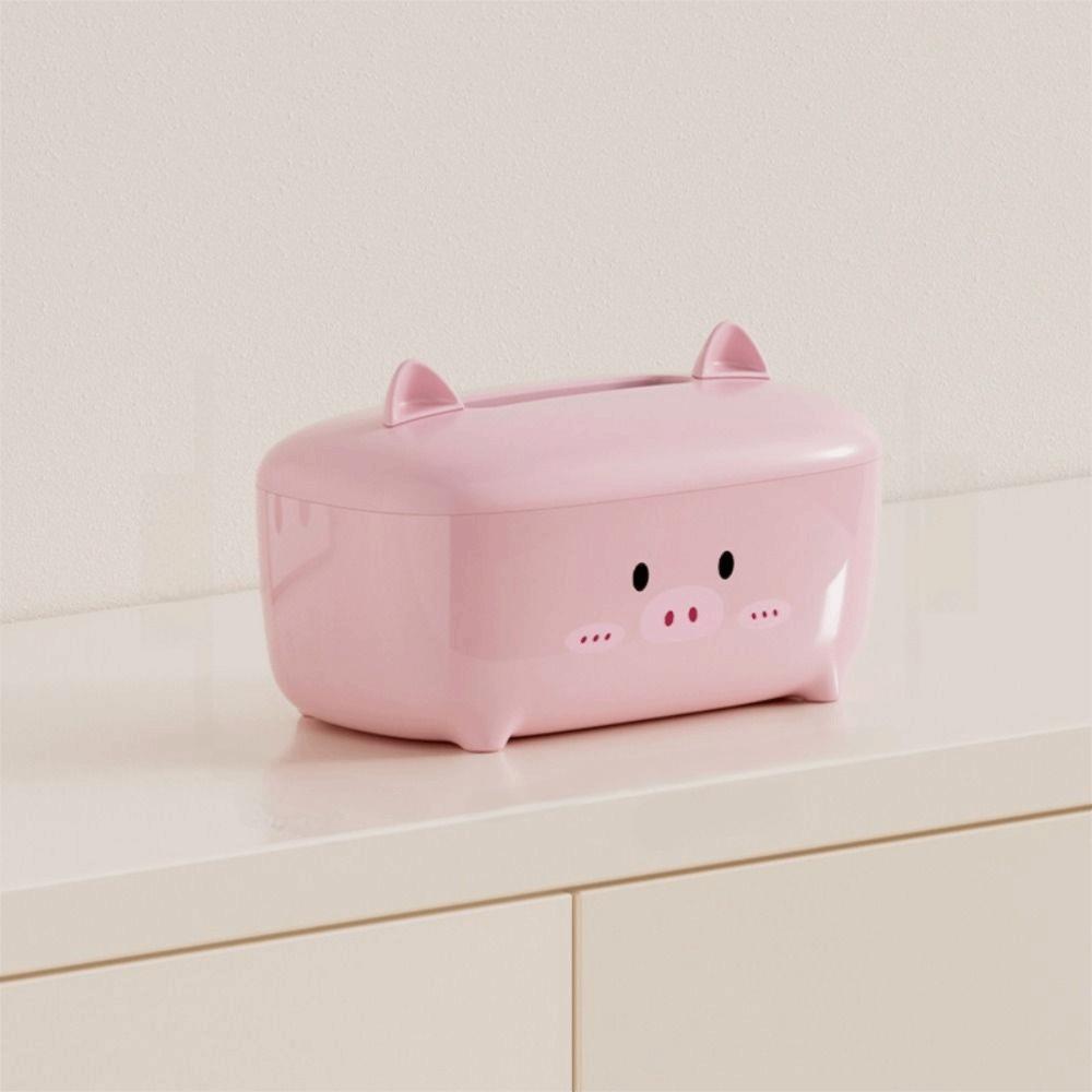 Decorative Cute Tissue Box Non-slip Paper Towel Holder Desktop Tissue Case  Living Room