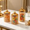 3 Pieces Premium Sealed Food Canisters Perfect For Coffee Tea And Dry Goods Storage Transparent Organizers Jars
