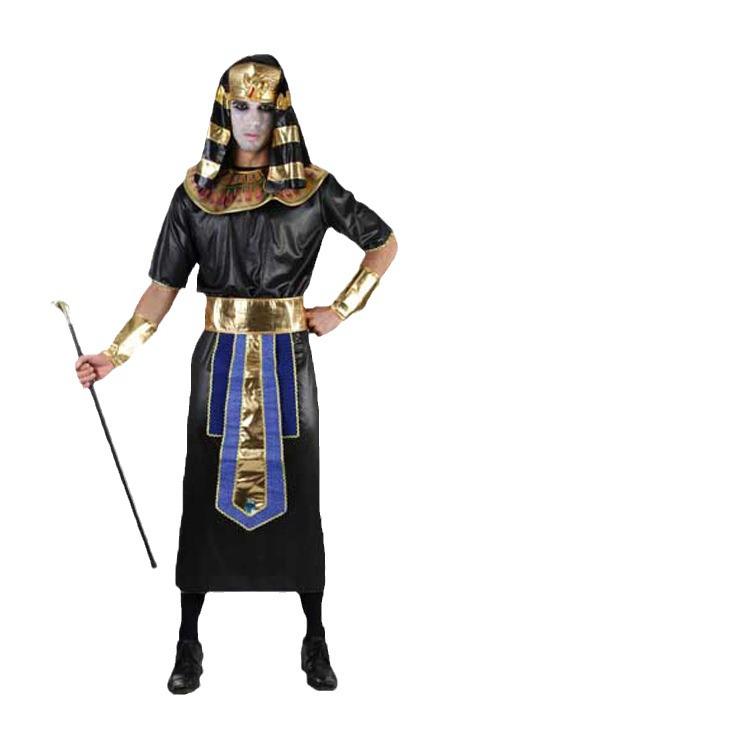 Ancient Egyptian Pharaoh & Queen Costume for Adults: Male & Female Nile River Attire for Halloween