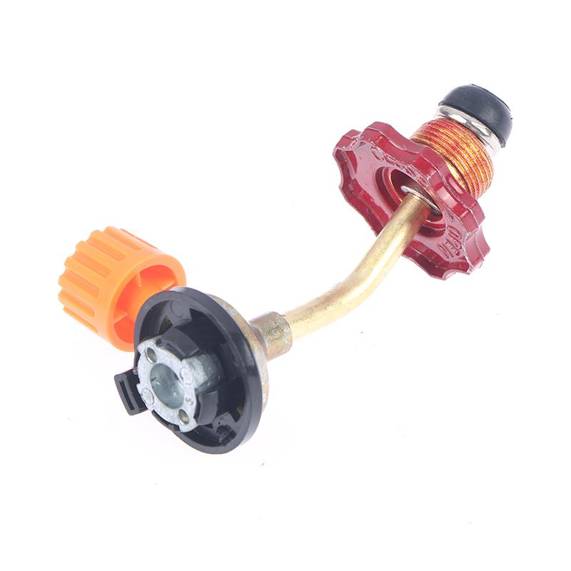 Butane Gas Cylinder Fuel Tank Filler Adapter Charging Inflatable Valve Tool