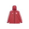 Manchester United Jackets Men's Natural Red Hooded Moderate Other FR3844