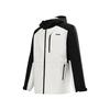 Li Ning Sports Casual Loose Simple Hooded Windbreaker Unisex Outerwear Black Gray AFDUC59-3