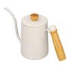 600ml 20oz Pour Over Coffee Kettle Pour Over Kettle Gooseneck Spout Coffee Tea Pot with Wood Handle