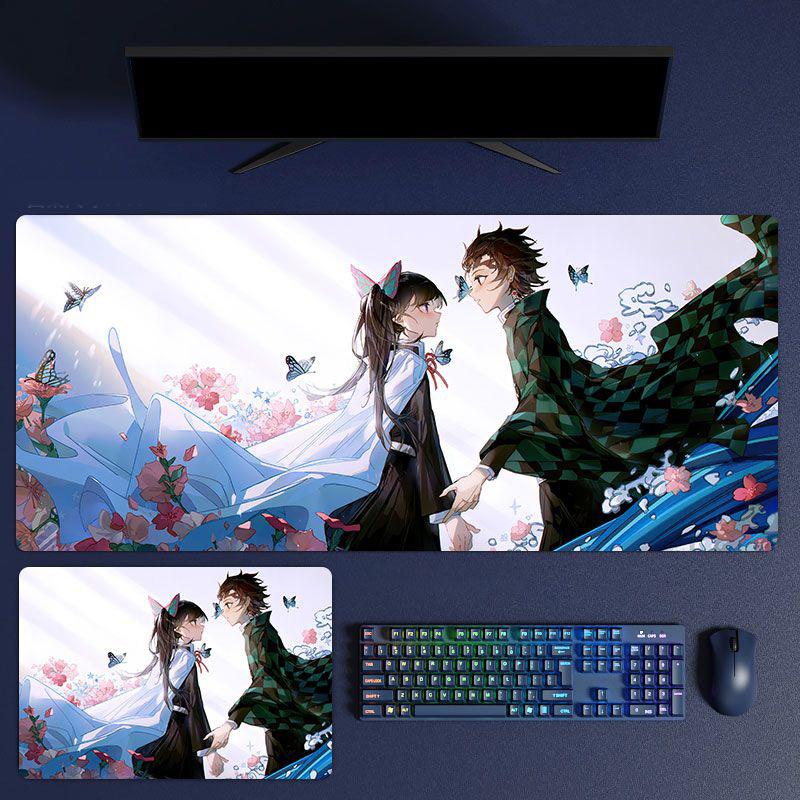 Demon Slayer Mouse Pad, Keyboard and Mouse Pad, Cheap, Exquisite, Gaming Equipment, Computer Equipment, Anime, Comics